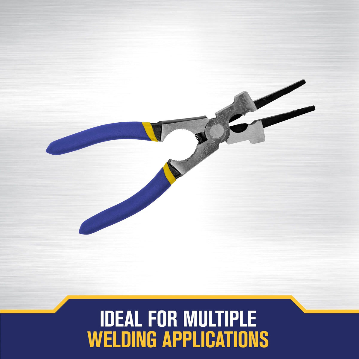 IRWIN VISE-GRIP MIG Pliers versatile jaws handle wire and tips.