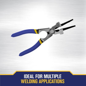 IRWIN VISE-GRIP MIG Pliers versatile jaws handle wire and tips.