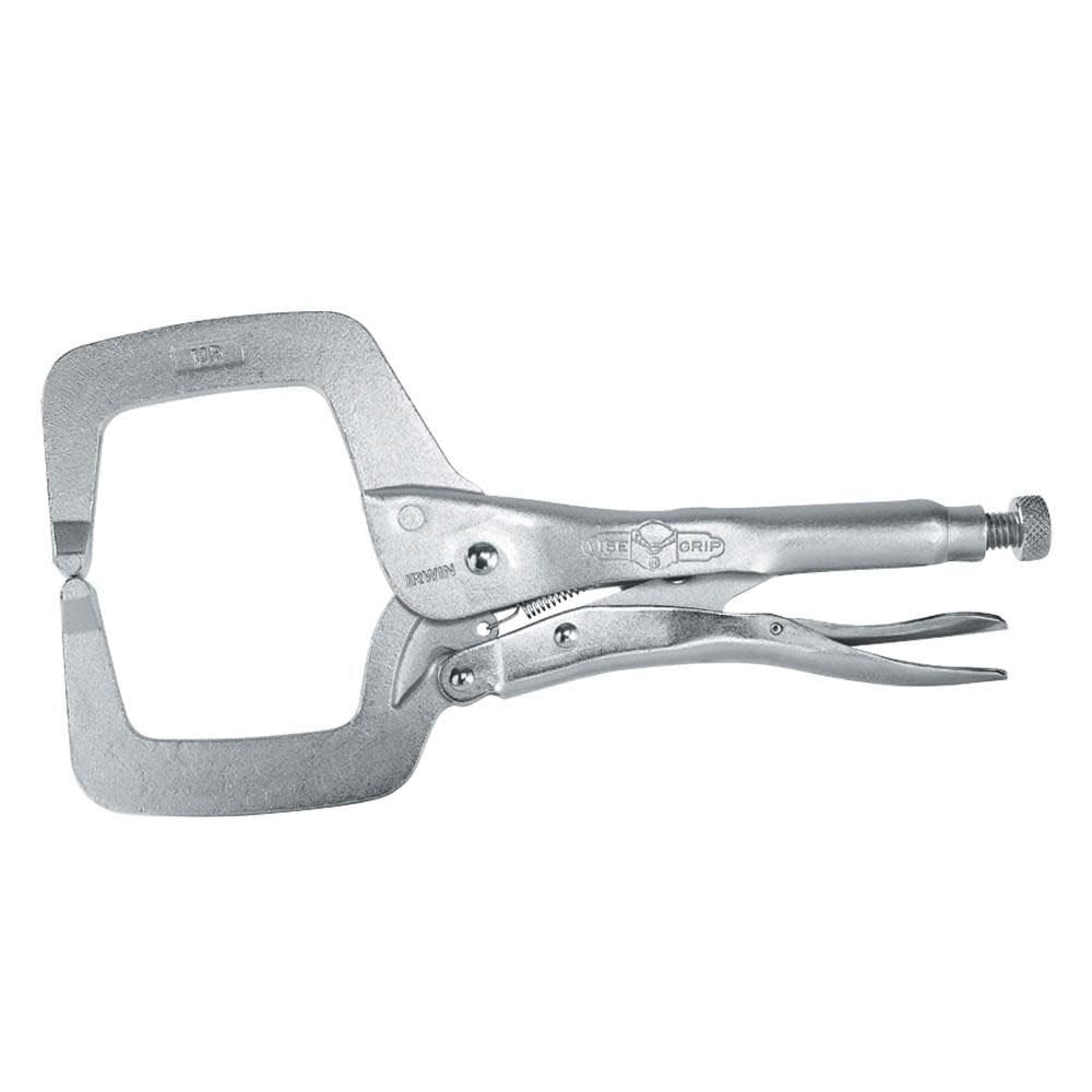 IRWIN VISE-GRIP Original clamp with wide 4-inch jaw opening for versatile holding.