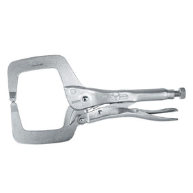 IRWIN VISE-GRIP Original clamp with wide 4-inch jaw opening for versatile holding.