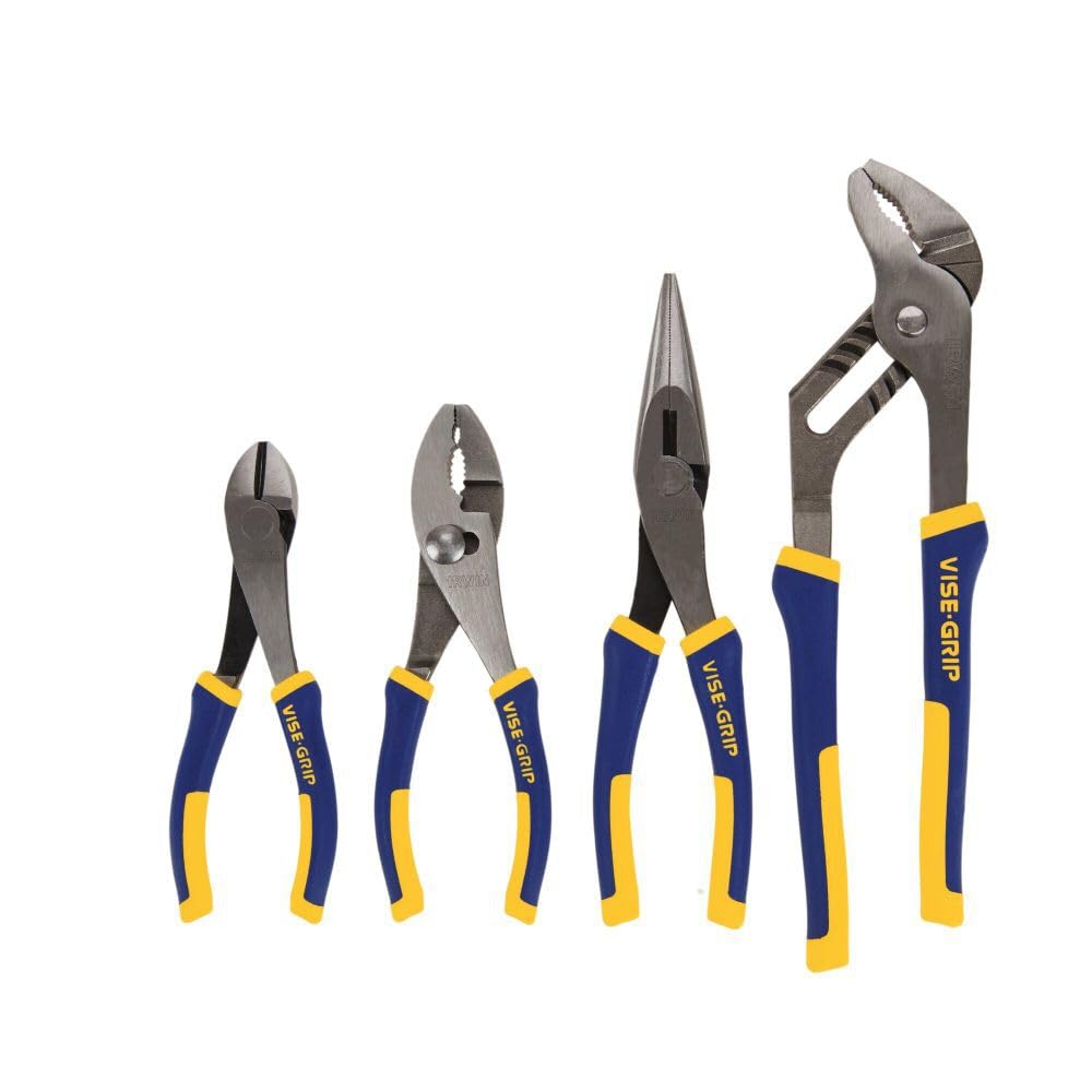 IRWIN VISE-GRIP 6in diagonal pliers with ProTouch grips for precise, comfortable cuts