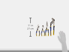 IRWIN 8in long-nose pliers reach into tight spaces with stability