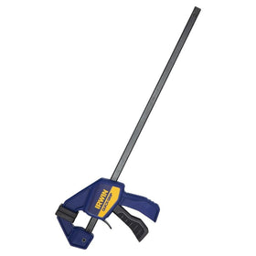 IRWIN Quick-Grip mini bar clamp showing pistol-grip comfort