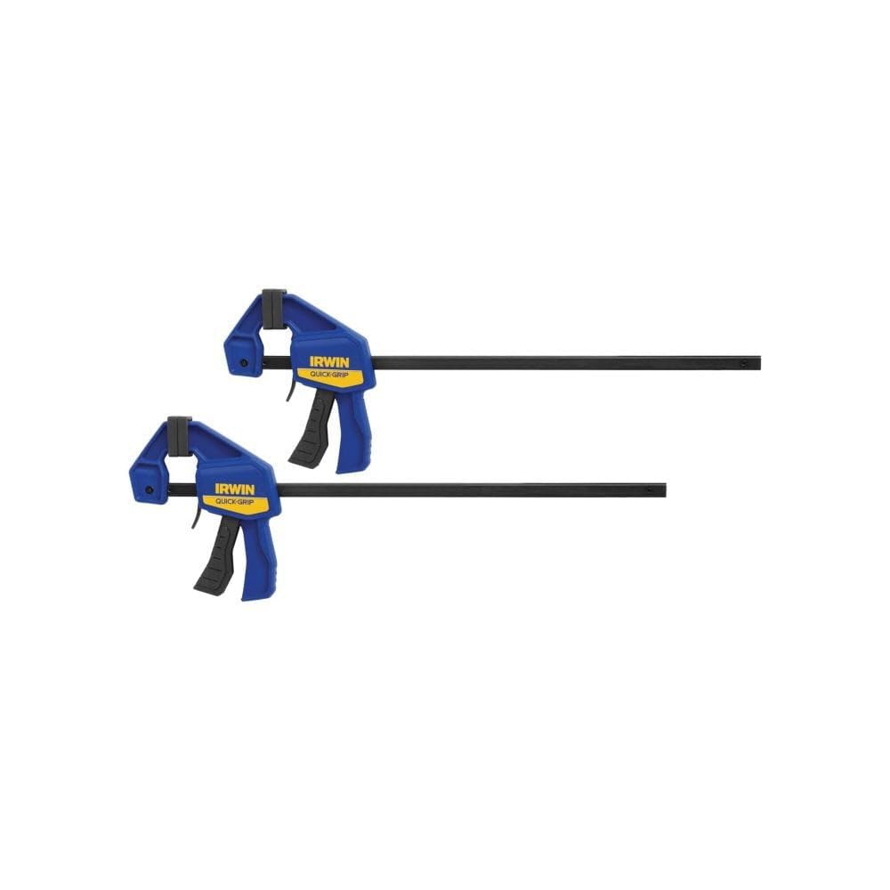 IRWIN Quick-Grip mini bar clamp with reinforced body resisting flex