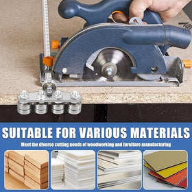 Ishenkea easy setup circular saw guide in a workshop