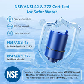 iSingo RF9999 six-pack packaging showcasing purified water cartridges.