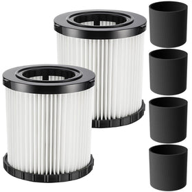 isinlive DCV580H/DCV581H HEPA filter two-pack for DeWalt vacuums, easy replacement.