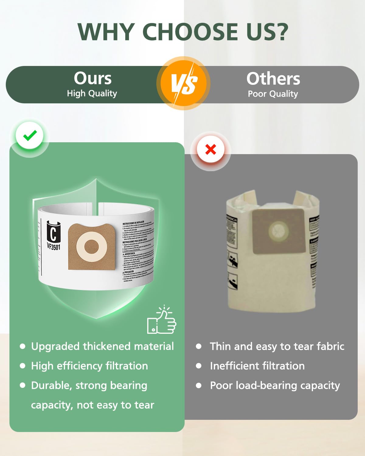 Isinlive 99.97% dust filtration captures fine particles during cleaning