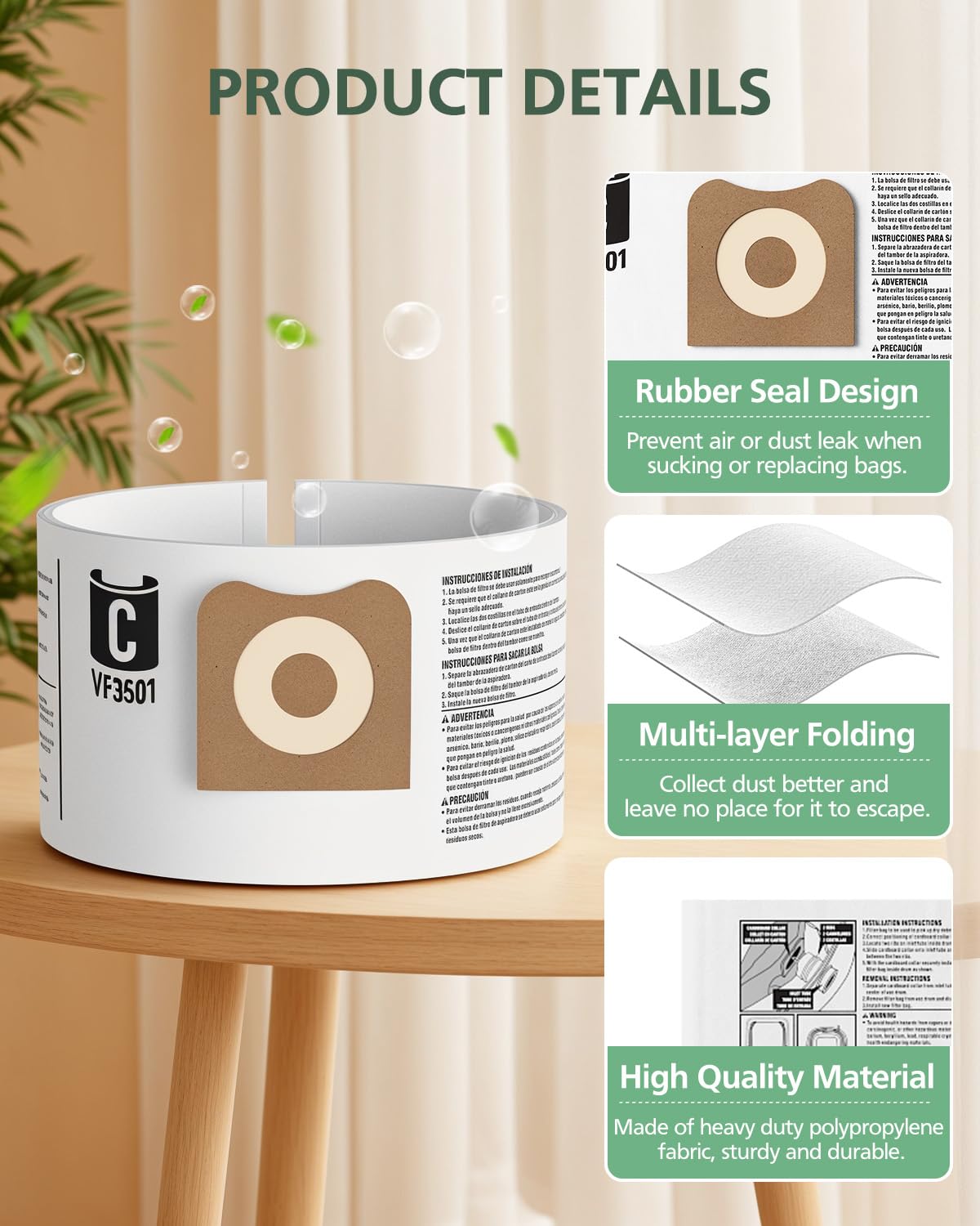 Isinlive FSC-certified paper bags support sustainable disposal