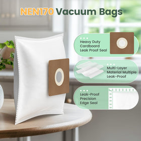 isinlive NEN170 exterior paper layer detail emphasizes dust containment and leak prevention.