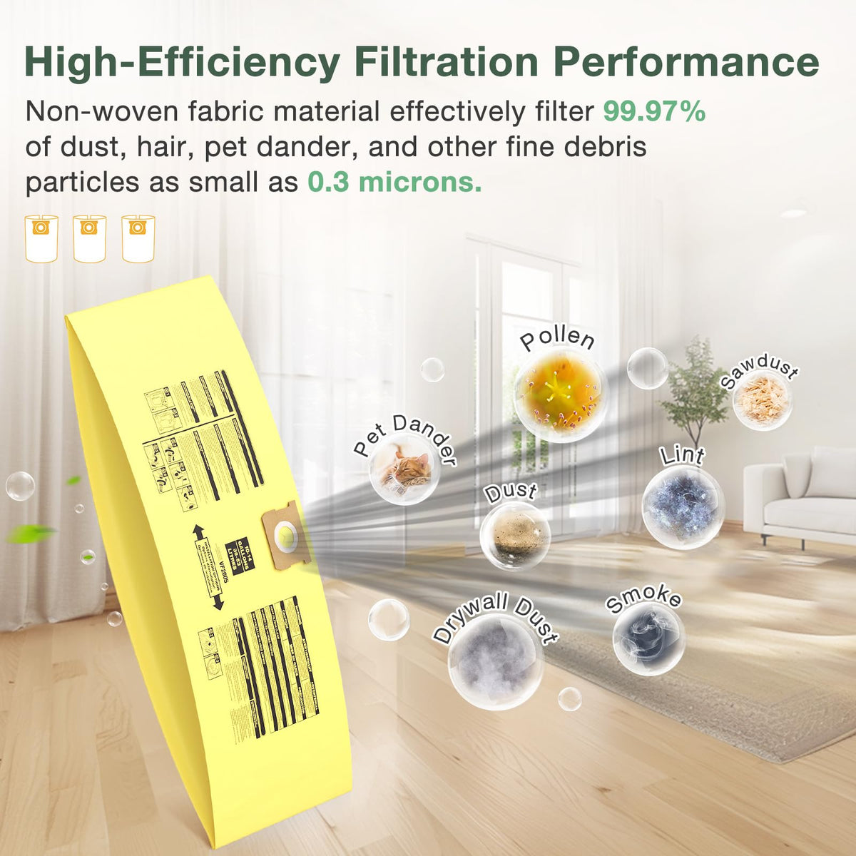 Isinlive compatible with Type F and Type I vacuums for wider compatibility