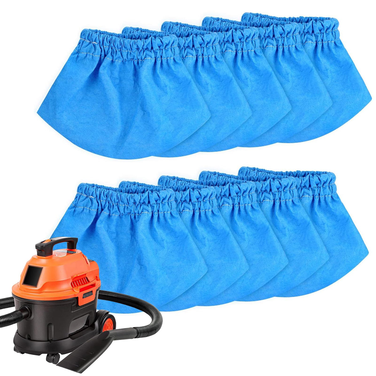 Isinlive VRC2 cloth filter bag fits Vacmaster for snug filtration.