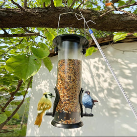 ISIVOVE versatile reacher for hanging plants and bird feeders.