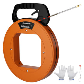 islewire 125ft fish tape reel for smooth conduit pulls.