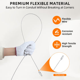 Islewire thumb lock in action provides controlled wire feeding.