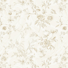 Ismoon floral wallpaper roll pattern repeat for seamless coverage and elegant French-inspired walls