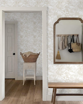 Ismoon wallpaper uses eco-friendly inks and durable vinyl for longevity.