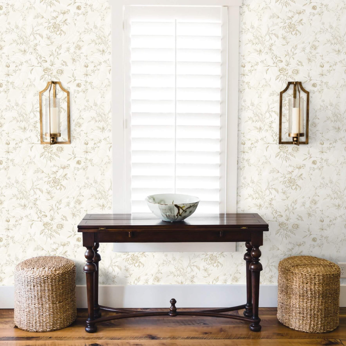 Ismoon pattern repeat 17.3 inches ensures seamless wall alignment