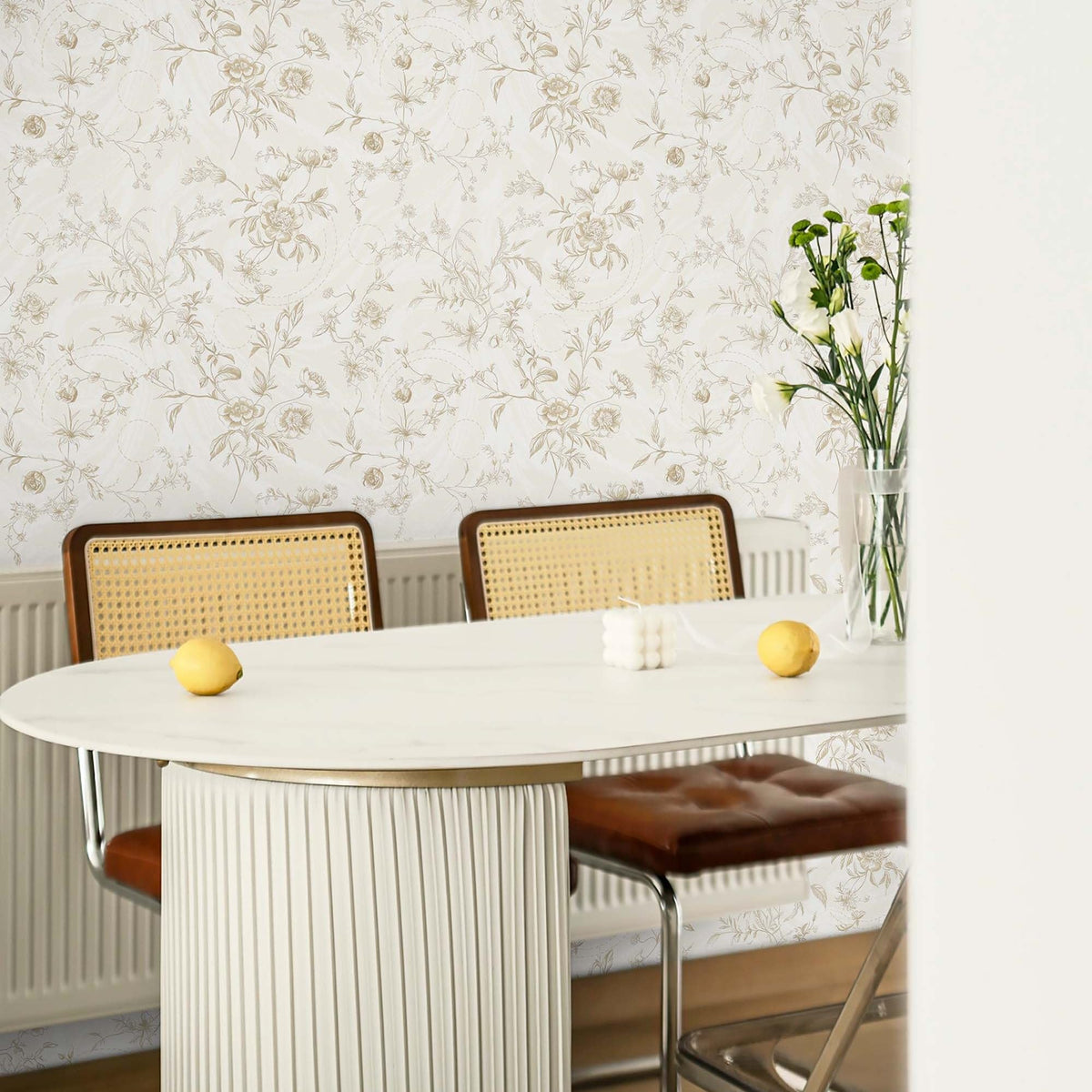 Ismoon self-adhesive wallpaper with grid lines for precise, easy installation