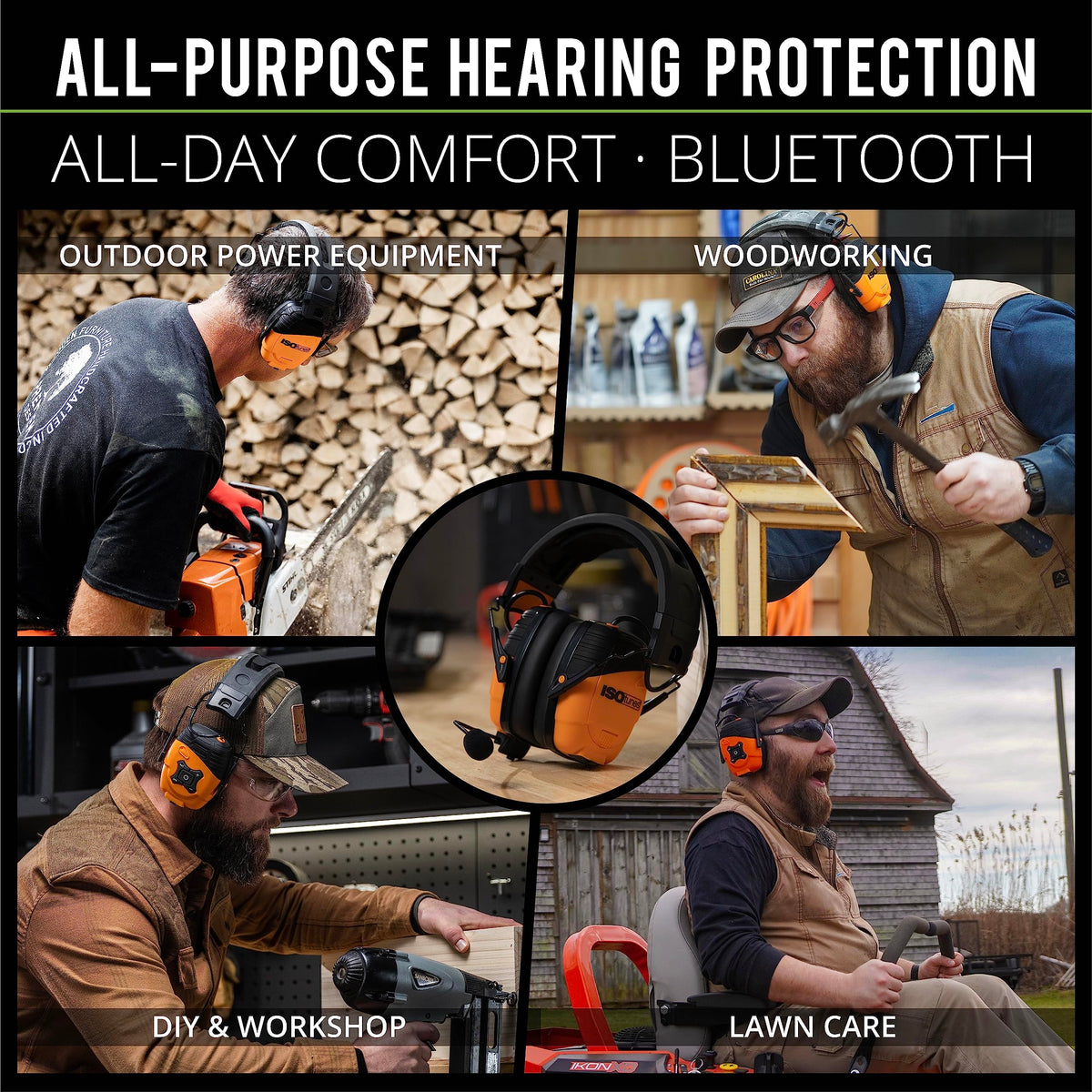 ISOtunes LINK SafeMax technology keeps output at 85 dB for safer listening