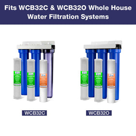 iSpring F3WCB32 carbon block stage 2 improves taste and reduces contaminants