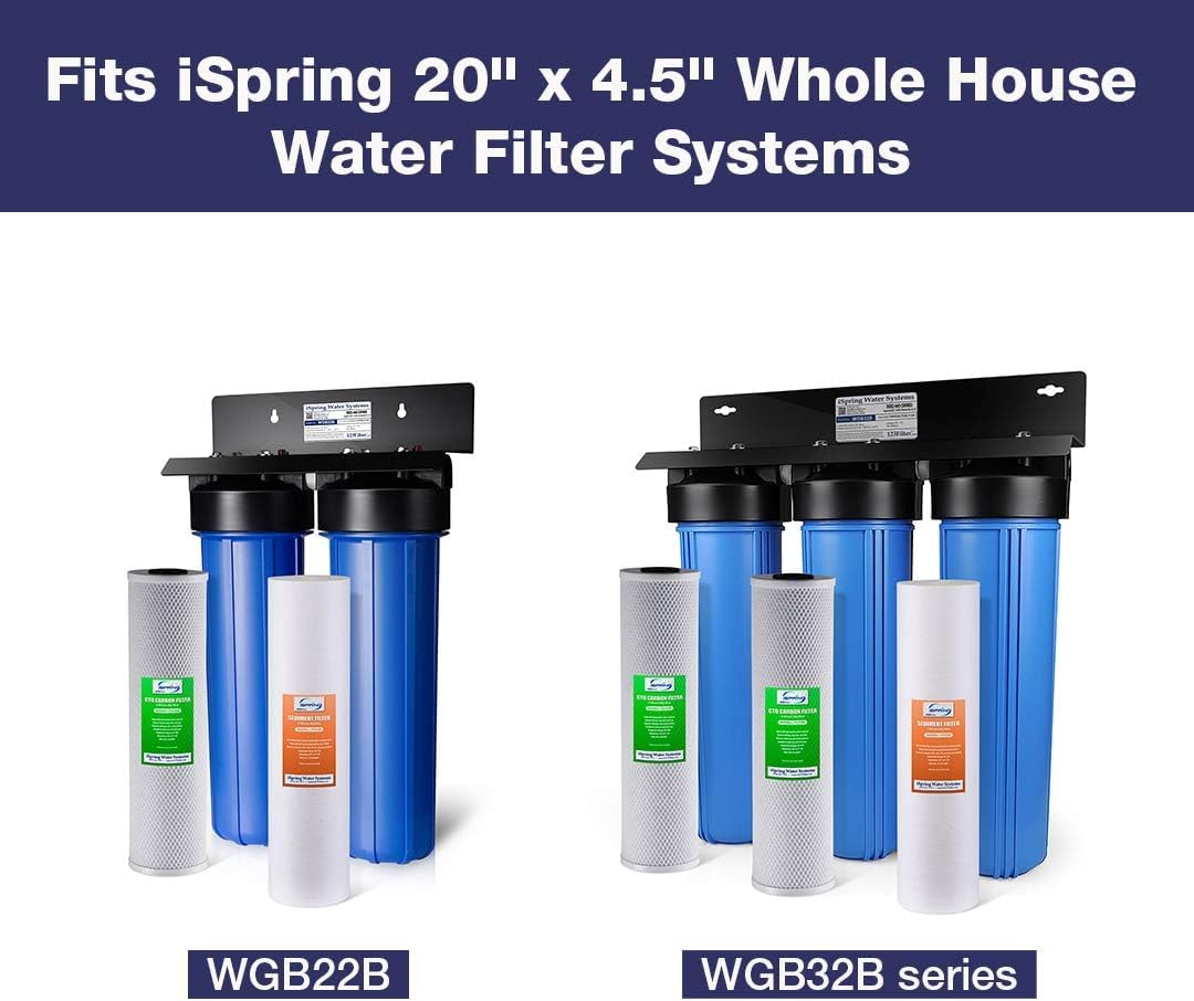 Sediment removal helps protect downstream filters and household appliances.