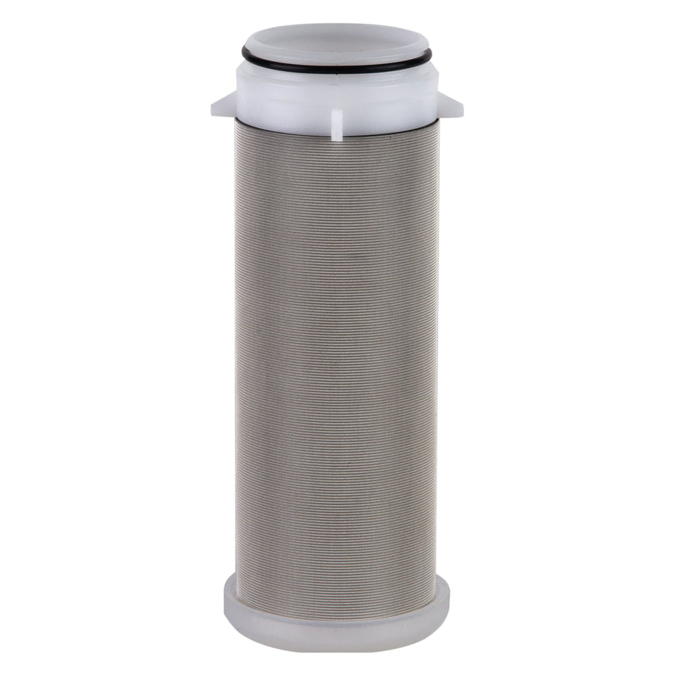 iSpring FWSP50 50-micron cartridge filters sediment to protect appliances.