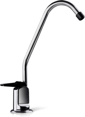 Ispring GB1 chrome lead-free RO faucet close-up for purified water