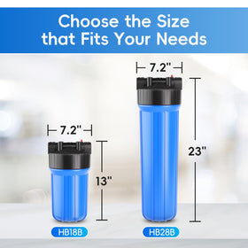 iSpring HB28B 1-inch ports ensure high-flow distribution across the home
