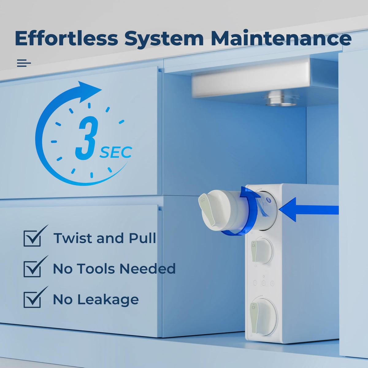 ispring RO500AK-BN DIY installation guide for secure leak-free setup