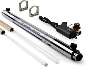ispring UVF55FS reactor chamber with stainless steel body for durable, whole-house filtration