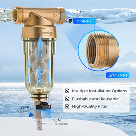 iSpring WSP-50SL 50-micron filtration small debris capture