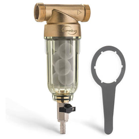 iSpring WSP-50SL see-through housing for quick sediment monitoring