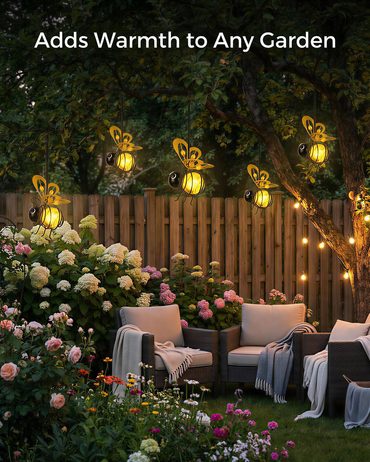 iStatue recommended for outdoor display on patios, balconies, and gardens.