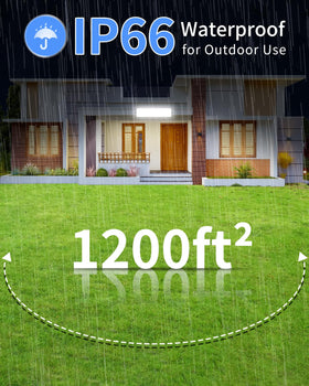 ISUERFY LED shop light ceiling mount option enabling flexible positioning