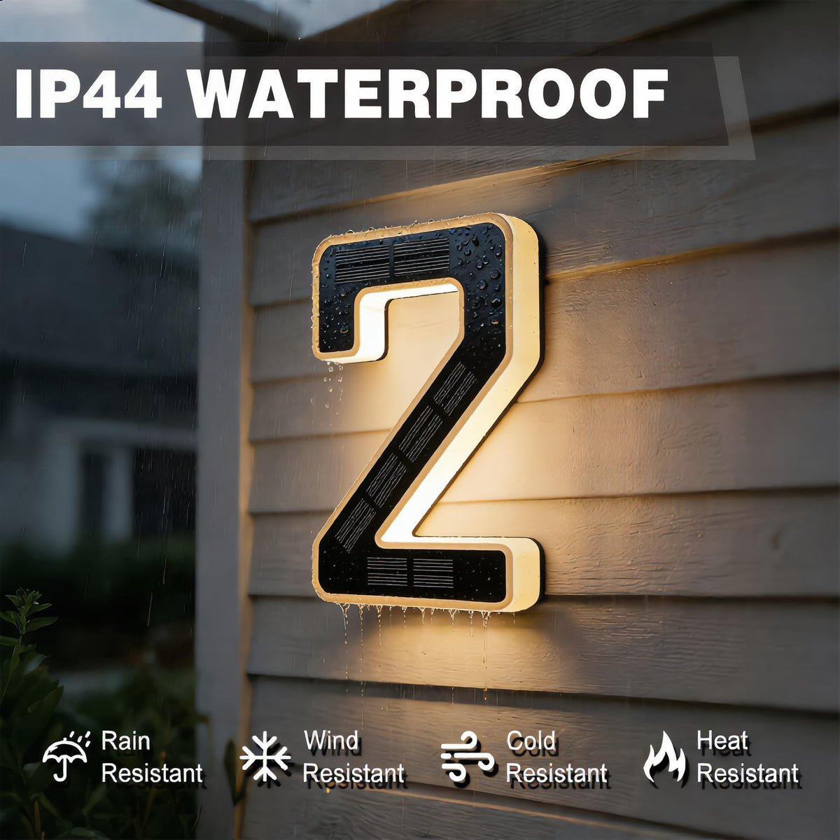 ISUNMEA intelligent light sensor auto-on at dusk for energy-efficient operation.