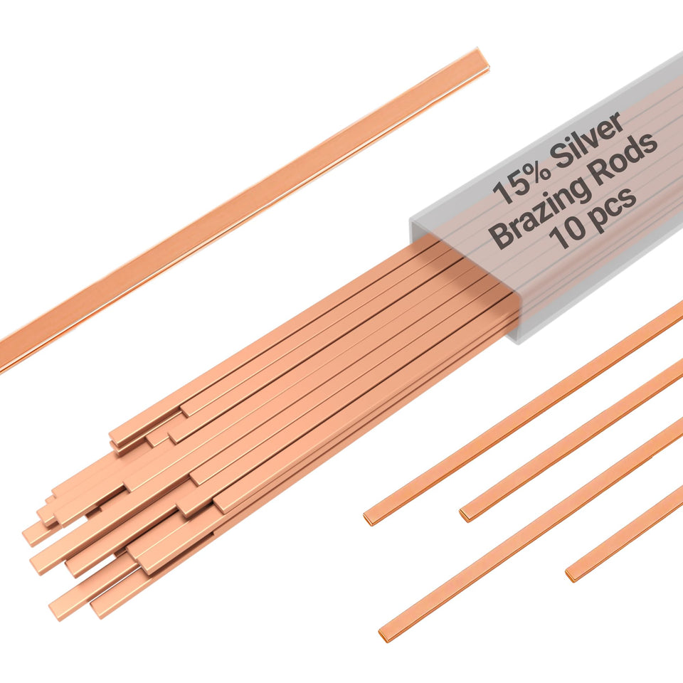 Iswanta 15% silver brazing rod for HVAC, ideal for copper joints