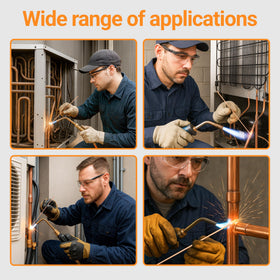 Iswanta thermal-range brazing rod illustrating wide operating window