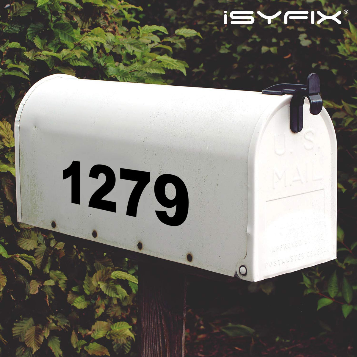 iSYFIX UV-resistant decals maintain color through seasons.