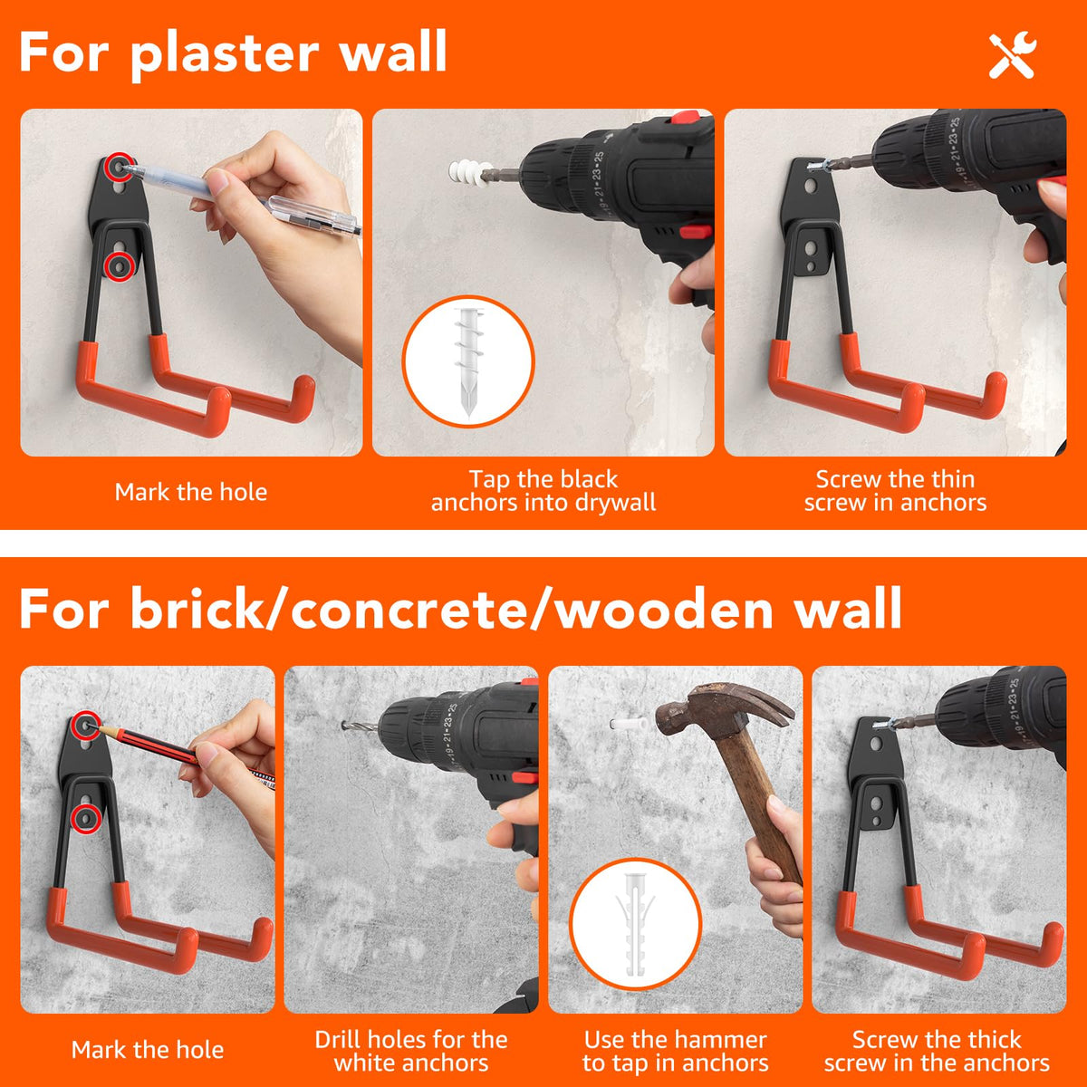 ITCPRIM installation steps image demonstrates quick drill, knock, and screw setup.
