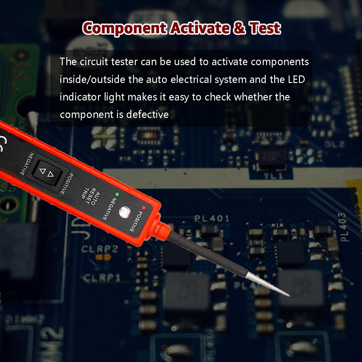 ITEQ overload protection feature with buzzer prompt