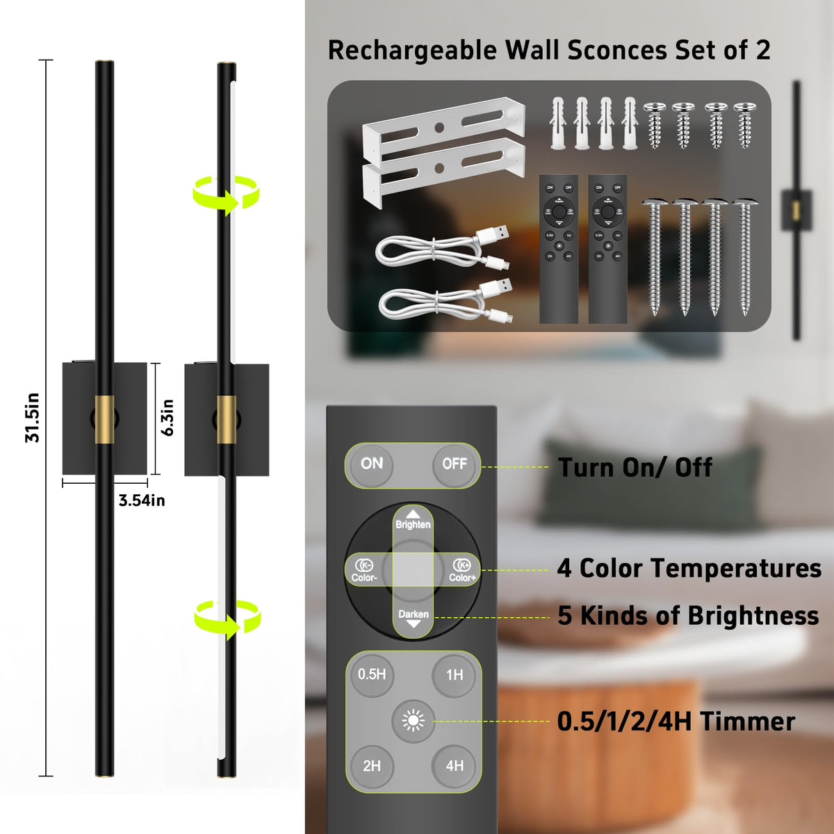iThird 10000mAh battery powers long-lasting light without frequent replacements
