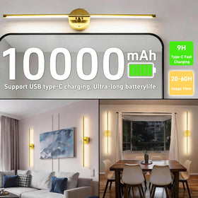 iThird 360-degree adjustable wall light for versatile ambient illumination.