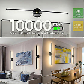 iThird 360-degree rotatable wall sconces offer customizable illumination for any room.