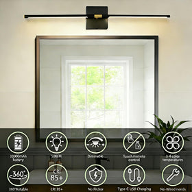 iThird 4CCT dimmable feature enabling customizable mood lighting
