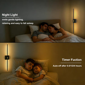 iThird bedroom-decor friendly sconce creating soft ambient glow