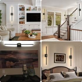 iThird brightness adjustable sconces suitable for TV viewing and mirrors