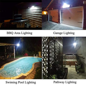 iThird energy-saving solar motion light reduces wiring and electricity use.