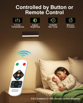 iThird bedside reading setup with warm to cool color temperatures for comfort.