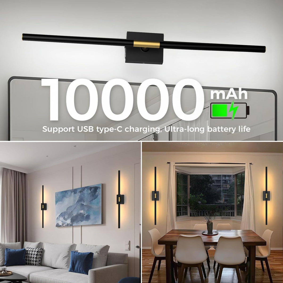 iThird wall sconce color temperature adjustables for warm to daylight ambiance